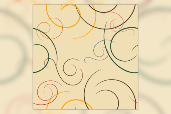 Abstract Soft Swirls Seamless Pattern: Graphics and Patterns for Editorial Design