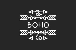 Boho Arrows Chalk White Icon: Graphics and Icons for Creative Brands