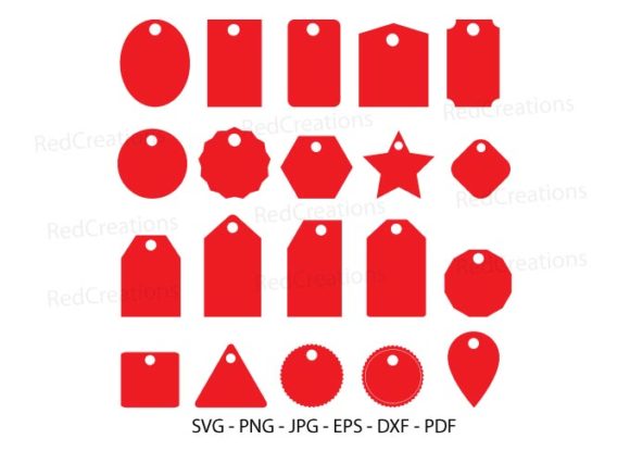 Gift Tags - Price Tags Clipart