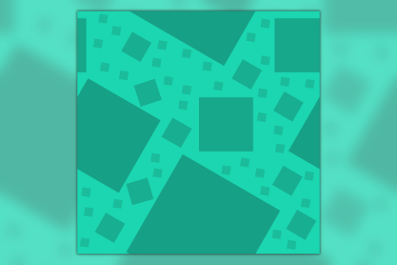 Green Rectangles Seamless Pattern: Graphics for Modern Design