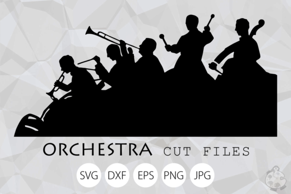 Orchestral Musical Band Concert Cut File