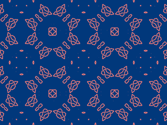 Pattern Islamic Vector Blue Ornament Graphics