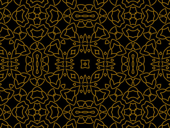 Pattern Monogram Golden Graphics