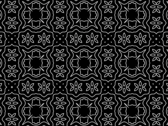 Pattern Ornament Silver: Graphics for Elegant Branding