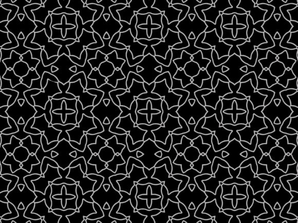 Pattern Silver Ornament Graphics