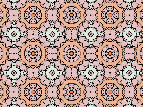 Seamless Pattern Colorful Design for Graphics and Patterns