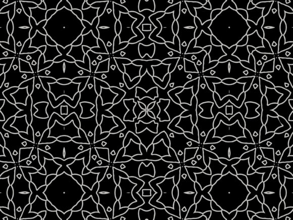 Silver Pattern Ornament Graphics