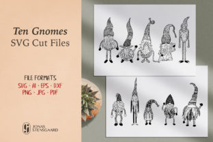 Ten Gnomes: Graphics and Crafts Made Simple
